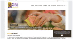 Desktop Screenshot of nikolaikirche.de